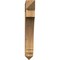 Ekena Millwork Imperial Arts & Crafts Rough Sawn Bracket, Western Red Cedar, 6"W x 38"D x 42"H BKT06X38X42IMP03RWR - alternate 3